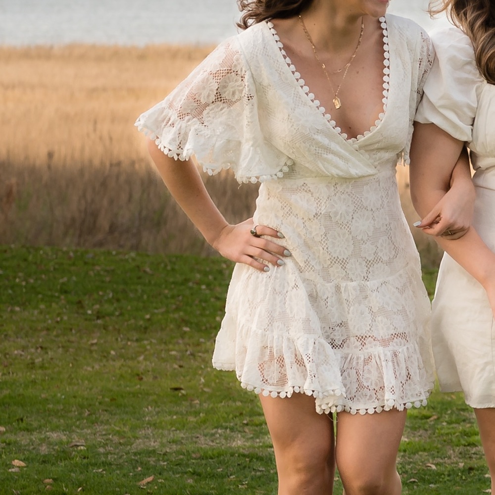 White Lace Dress